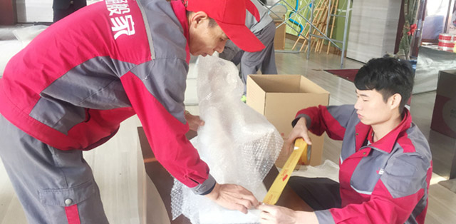 長(zhǎng)途搬家打包